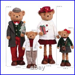 Member’s Mark Plush Bear Family, Set of 4, FREE-SAME-DAY-SHIP