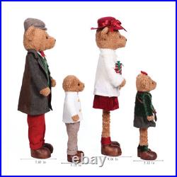 Member's Mark Plush Bear Family, Set of 4, FREE-SAME-DAY-SHIP Member's Mark Plush Bear Family, Set of 4, FREE-SAME-DAY-SHIP