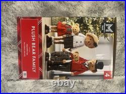 Member's Mark Plush Bear Family, Set of 4 SHIPS ASAP