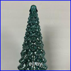 Mercury Glass Kaleidoscope Lighted Christmas Tree Valerie Parr Hill 16 Icy Blue