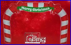Merry Christmas GIANT Candy Cane Archway Inflatable Airblown Inflatable 23 FOOT