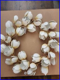 Metal Magnolia Wreath Made In Indonesia