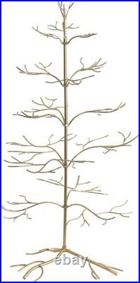 Metal Ornament Display Tree Gold Finish 36in Jewelry Jewelry Accessory Metal Ornament Display Tree Gold Finish 36in Jewelry Jewelry Accessory