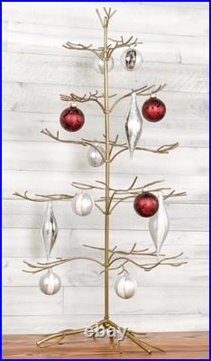 Metal Ornament Display Tree Gold Finish 36in Jewelry Jewelry Accessory Metal Ornament Display Tree Gold Finish 36in Jewelry Jewelry Accessory