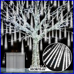 Meteor Shower Lights Outdoor Christmas UL Certified Falling Rain Drop Lights USA