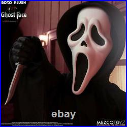 Mezco Toyz MDS Scream Roto Plush GhostFace Large Scale 18 Halloween Doll Figure