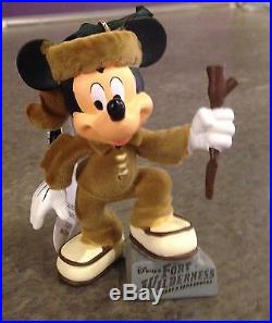 Mickey Mouse Fort Wilderness Resort Ornament Christmas Disney Theme Parks NEW