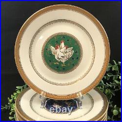Mikasa 12 Twelve Days of Christmas Gold Accent Plates Full Set Display Only UPC