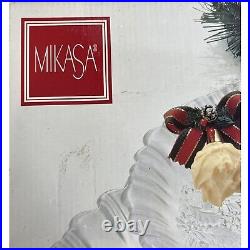 Mikasa Winter Dreams 2 tier 9 server dish Rare In Box Used Excellent Condition