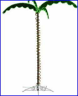 Ming's Mark Green Long Life Decorative 7' Led Rope Light Palm Tree