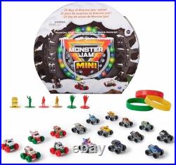 Mini Monster Trucks Advent Calendar, 24 Days of Surprises