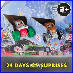 Mini Monster Trucks Advent Calendar, 24 Days of Surprises