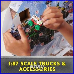 Mini Monster Trucks Advent Calendar, 24 Days of Surprises