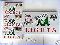 Miniature Lights Indoor Outdoor On or Flashing Wedding Trees Party Clear 4 lot