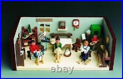Miniature Room Hut BxHxD 11x4x6 cm NEW Seiffen Miniature Box