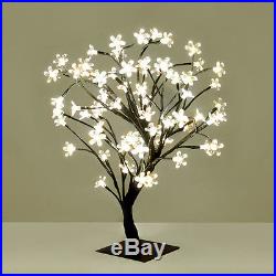 Modern Warm White LED Bonsai Tree with 72 LED Fairy Twig Lights Table Lamp