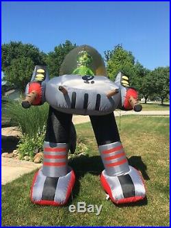 Morbid Alien Robot Inflatable Spaceship Halloween Prop Yard Decoration 8 FT Tall