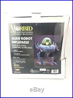 Morbid Alien Robot Inflatable Spaceship Halloween Prop Yard Decoration 8 FT Tall
