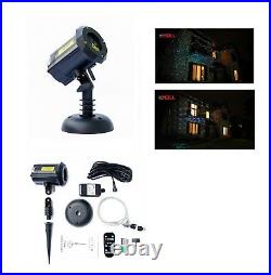 Moving Firefly LEDMALL RGB Outdoor Garden Laser Christmas Lights with RF remote