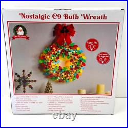 Mr. Christmas 17 Bulb Wreath Warm White Steady or Twinkle H347799 NEW Mr. Christmas 17 Bulb Wreath Warm White Steady or Twinkle H347799 NEW