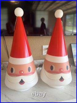 Mr. Christmas 24 Blow Mold Retro Santa Tree Brand New Decoration