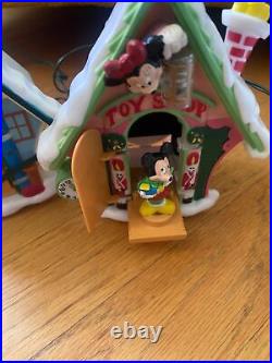 Mr. Christmas Disney 1993 Mickey's Clock Shop Animatronic