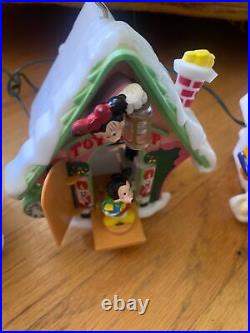 Mr. Christmas Disney 1993 Mickey's Clock Shop Animatronic