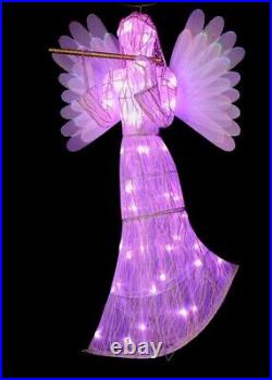 Mr Christmas Fiber Optic Animated Angel 6 Hr Timer In/Outdoor SEE VIDEO