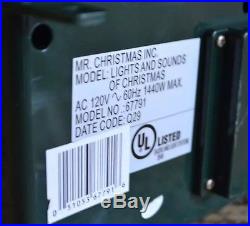 Mr. Christmas Lights And Sounds Of Christmas Outdoor Model 67791 With Stake