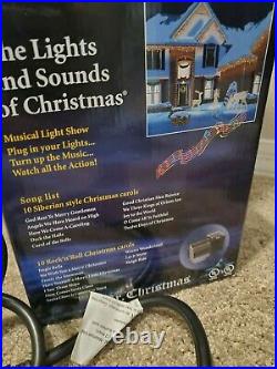 Mr Christmas Outdoor Lights and Sounds of Christmas 67791 & Stake