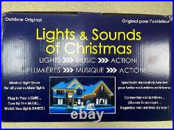 Mr Christmas Outdoor Lights and Sounds of Christmas Musical Light Show 67791 2FB