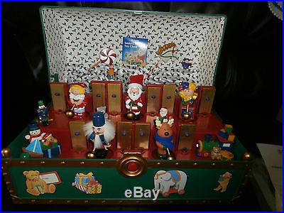 Mr. Christmas Santa’s Musical Toy Chest with box Vintage works great