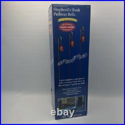 Mr. Christmas Shepherd’s Hook Pathway Bells Lighted Musical Outdoor Decor 2011