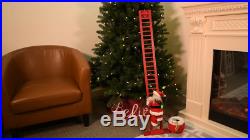 Mr. Christmas Super Climbing Santa 40 Tall Animated and Plays Christmas Carols