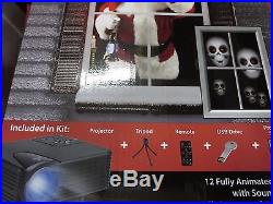 Mr. Christmas Virtual Holiday Projector Kit, Black #386209