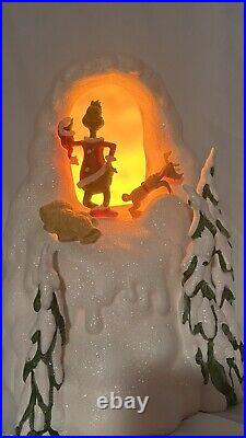 Mt. Crumpit The Grinch Series Department 56, 2014, With Cord & Bulb Hand Painted