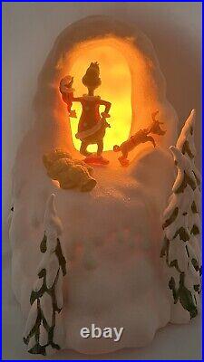 Mt. Crumpit The Grinch Series Department 56, 2014, With Cord & Bulb Hand Painted