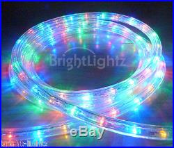 Multicolour Led Rope Light Outdoor Lights Chasing Static Christmas Xmas Gardens