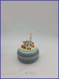 Music Box Small Good Night Blue 15 cm Erzgebirge Music Box Small Good Night Blue 15 cm Erzgebirge