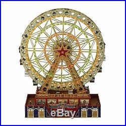 Musical World’s Fair Grand Ferris Wheel Animated Rotating Motion Xmas Carols