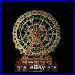 Musical World's Fair Grand Ferris Wheel Animated Rotating Motion Xmas Carols