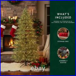 My Texas Home House Cypress Fir Artificial Christmas Tree (6ft Prelit) HearthFir