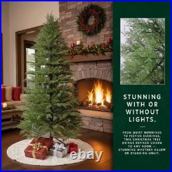 My Texas Home House Cypress Fir Artificial Christmas Tree (6ft Prelit) HearthFir