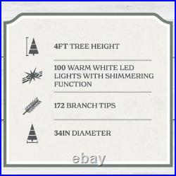 My Texas House 4FT Pre-Lit Cypress Pot Christmas Tree LED Lights NEW My Texas House 4FT Pre-Lit Cypress Pot Christmas Tree LED Lights NEW