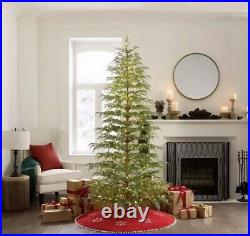 My Texas House 7.5FT Pre-Lit Cypress Tree Christmas 500 LED Lights Shimmering