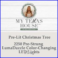 My Texas House 7.5' Pre-Lit Grand Spruce Green Artificial Christmas Tree My Texas House 7.5' Pre-Lit Grand Spruce Green Artificial Christmas Tree
