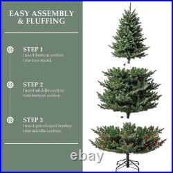 My Texas House 7.5' Pre-Lit Grand Spruce Green Artificial Christmas Tree My Texas House 7.5' Pre-Lit Grand Spruce Green Artificial Christmas Tree