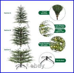 My Texas House 7.5ft Cypress Pre-Lit LED Christmas Tree 500 Twinkle Lights My Texas House 7.5ft Cypress Pre-Lit LED Christmas Tree 500 Twinkle Lights