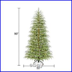 My Texas House 7.5ft Cypress Pre-Lit LED Christmas Tree 500 Twinkle Lights My Texas House 7.5ft Cypress Pre-Lit LED Christmas Tree 500 Twinkle Lights