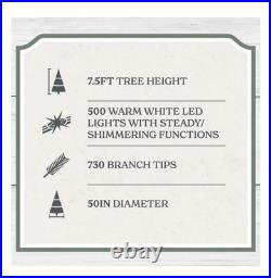 My Texas House 7.5ft Cypress Pre-Lit LED Christmas Tree 500 Twinkle Lights My Texas House 7.5ft Cypress Pre-Lit LED Christmas Tree 500 Twinkle Lights